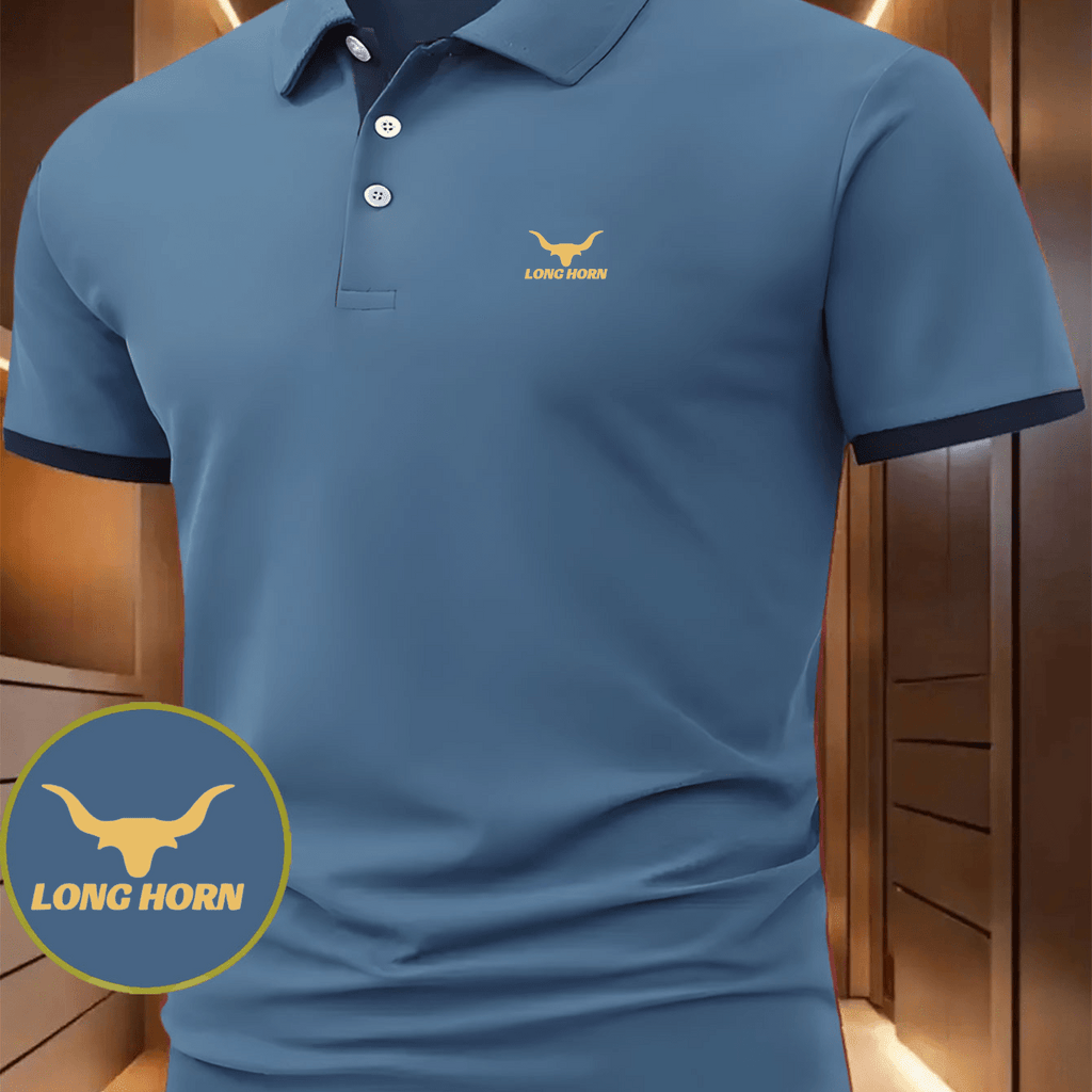 Classic Print Polo Shirts Are Popular This Summer, Featuring Short Sleeves And a Casual Collar, Perfect for Outdoor Vacations And Various Occasions