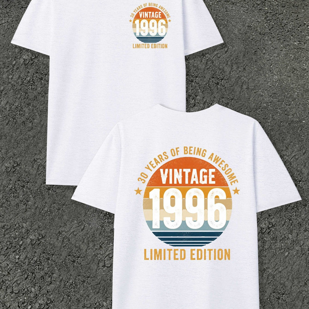 Vintage 1996 Limited Edition Men'S T-Shirts with Markings