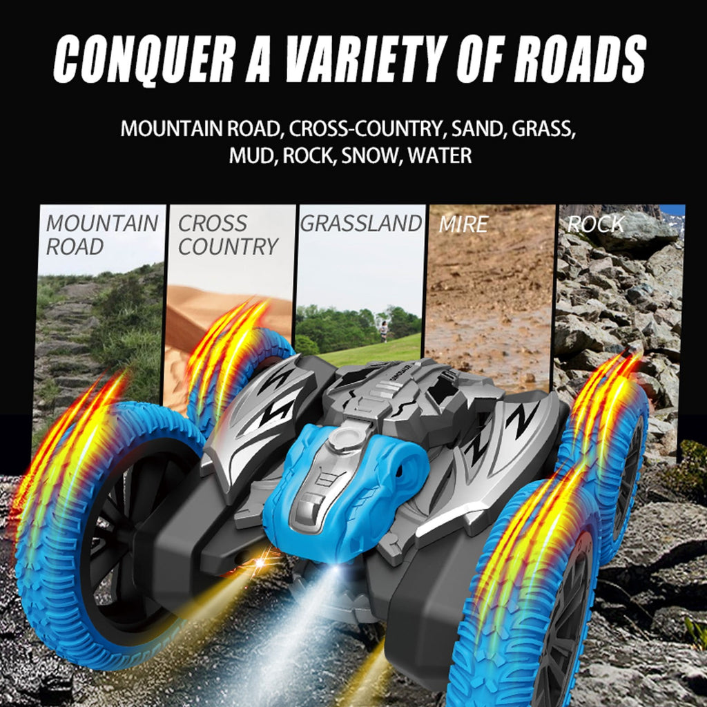 Remote Control Car, Dinosaur Toys RC Cars Stunt Car Toy With Spray