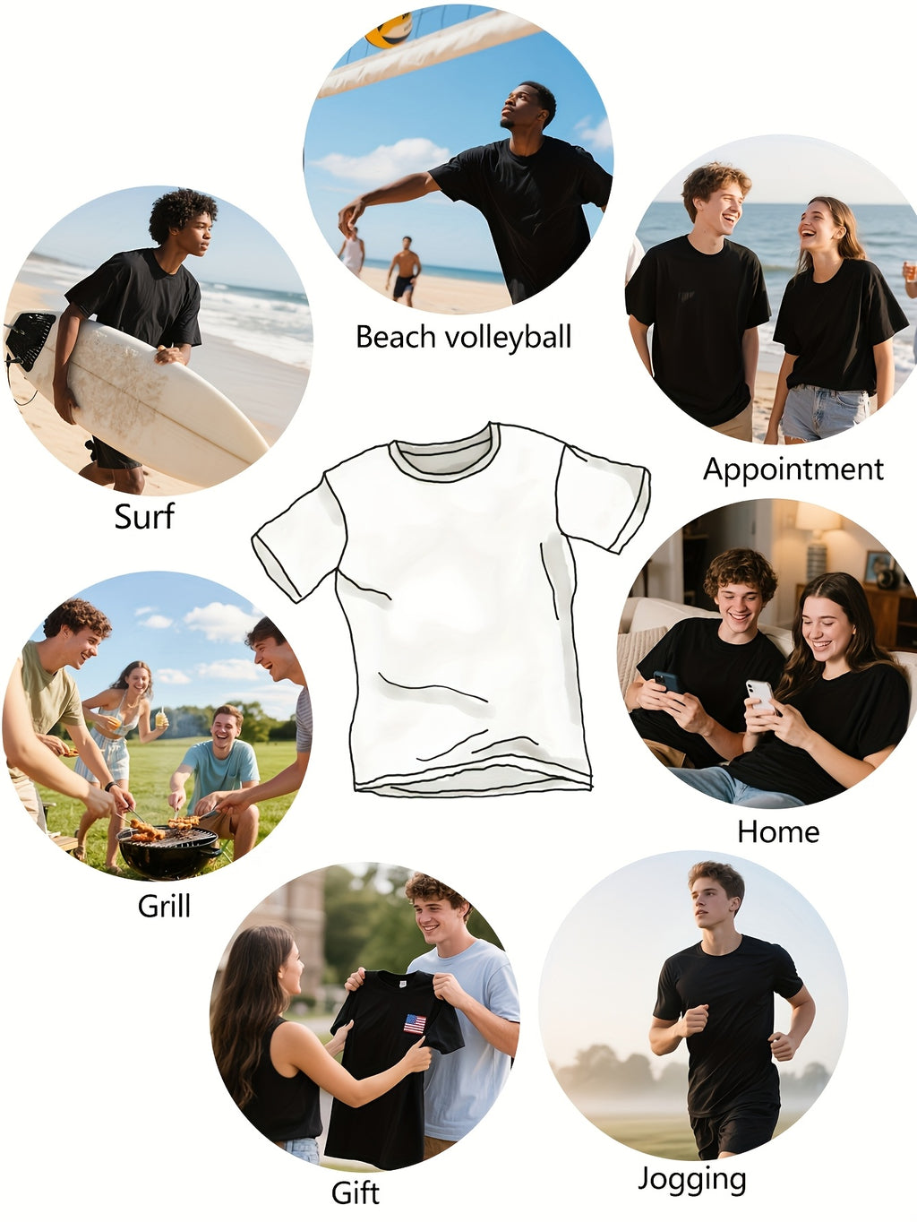 Cute Halloween Trio, Polka Dots, Fashion Boutique, Stylish Design, Seasonal Men'S And Women'S T-Shirt, Halloween Outfit, Crew Neck Design, Festive Apparel, Back-To-Season