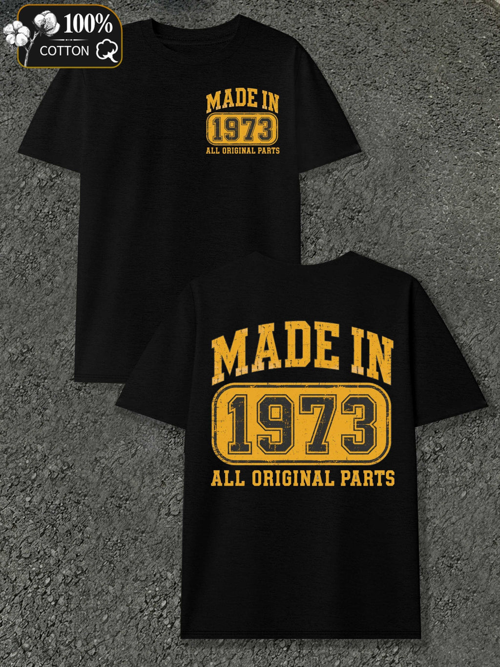 1973 Men'S T-Shirts with Markings