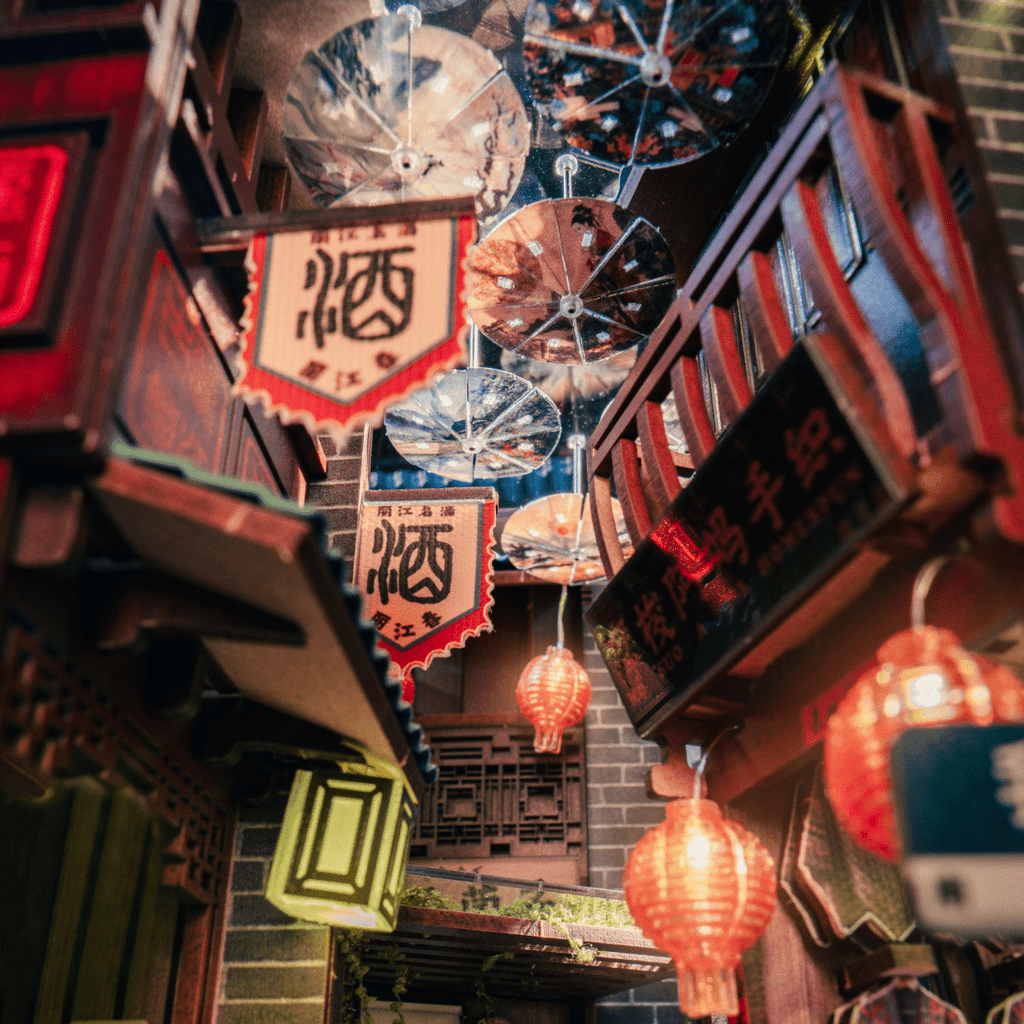 Lijiang Ancient Town Book Nook Kit