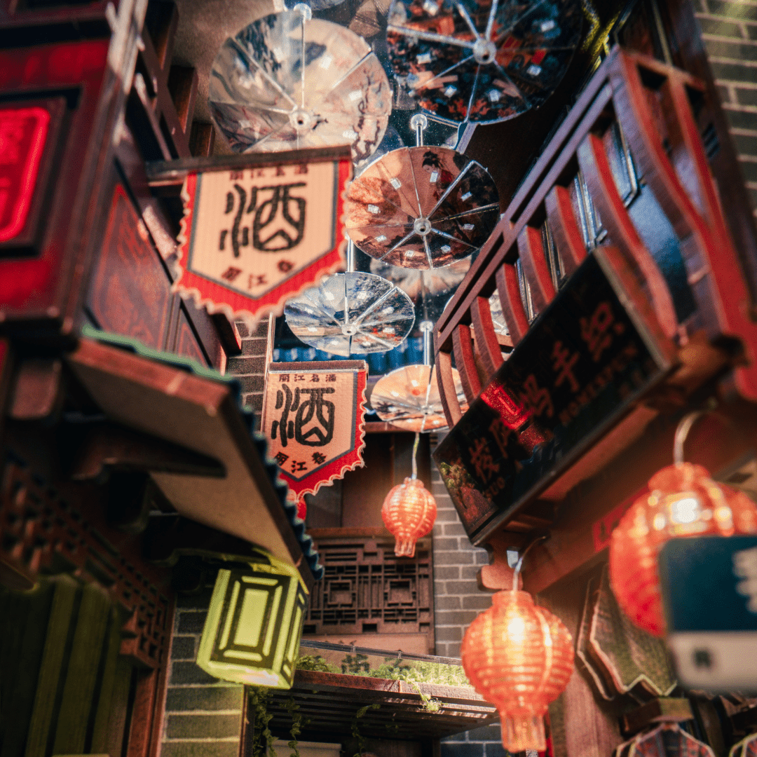 Lijiang Ancient Town Book Nook Kit