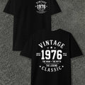 Vintage 1976 Classic Men'S T-Shirts with Markings