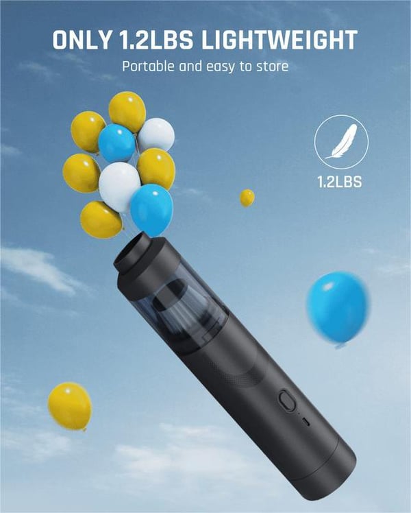 💖2026 Hot Sale💖 Slim V8 Mate Cordless Car Vacuum High Power 12000Pa/30AW