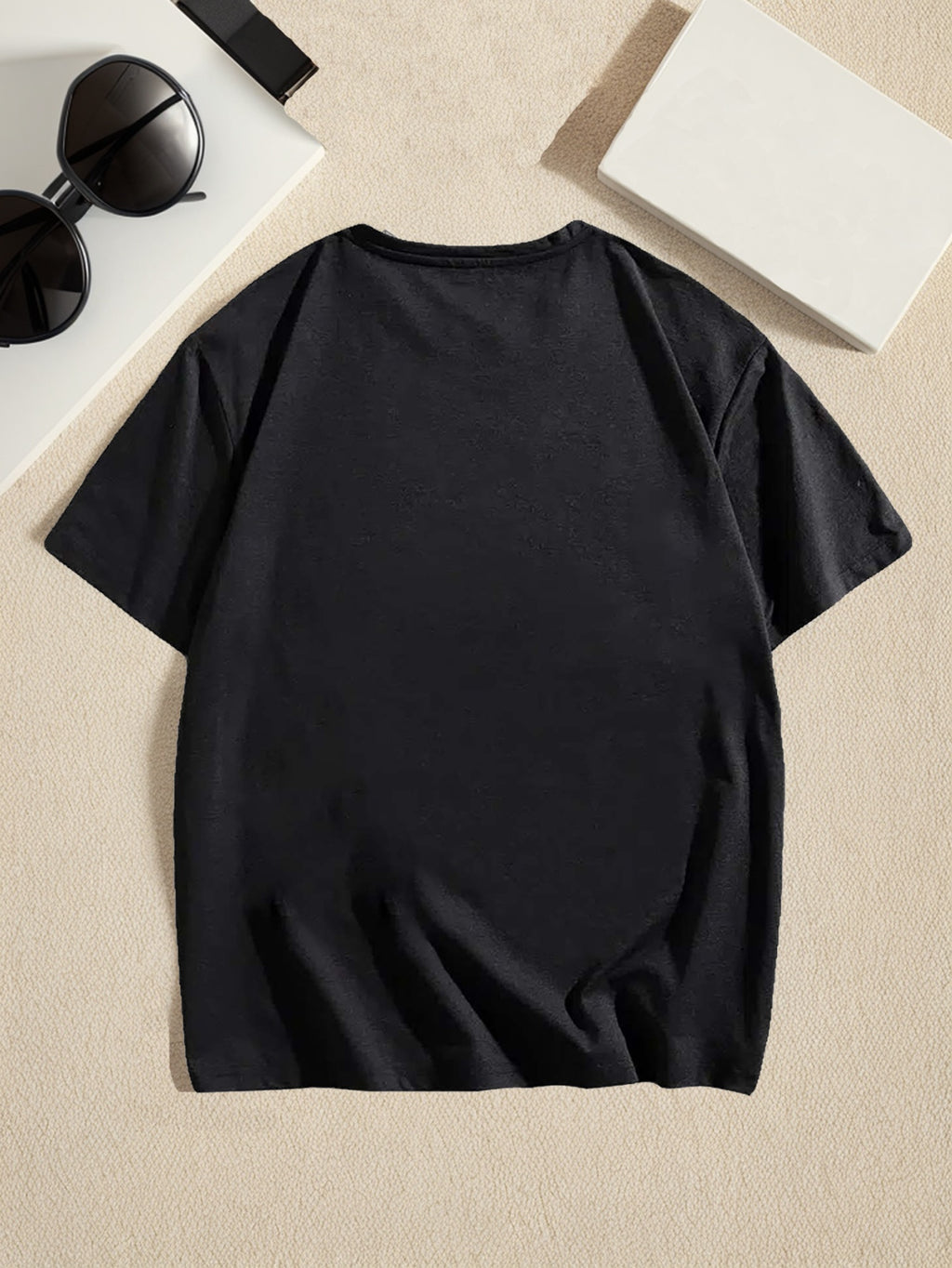 JEFF the legend design Crinkle Plus Size Men's T-Shirt, PLUS SIZE