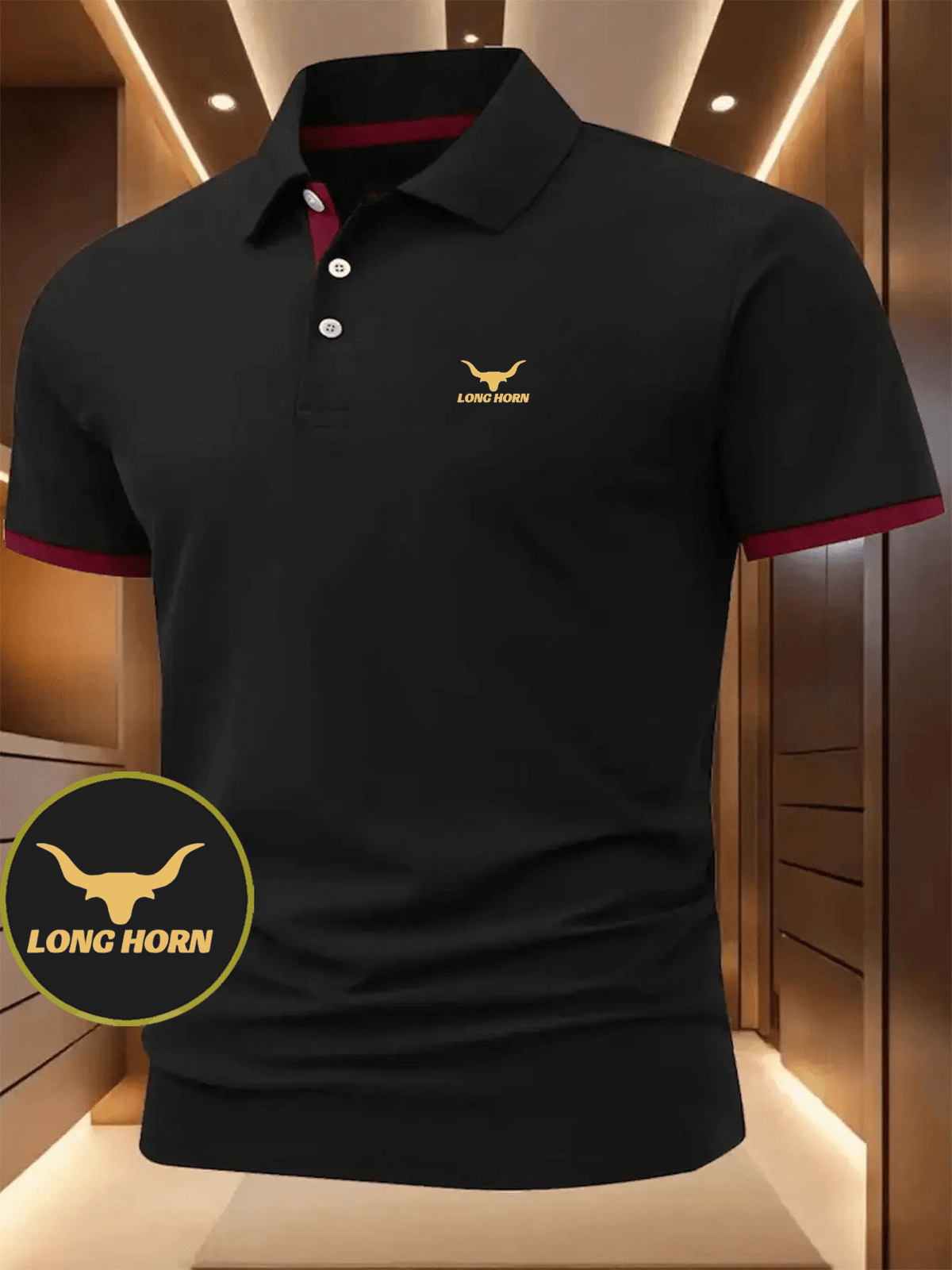 Classic Print Polo Shirts Are Popular This Summer, Featuring Short Sleeves And a Casual Collar, Perfect for Outdoor Vacations And Various Occasions