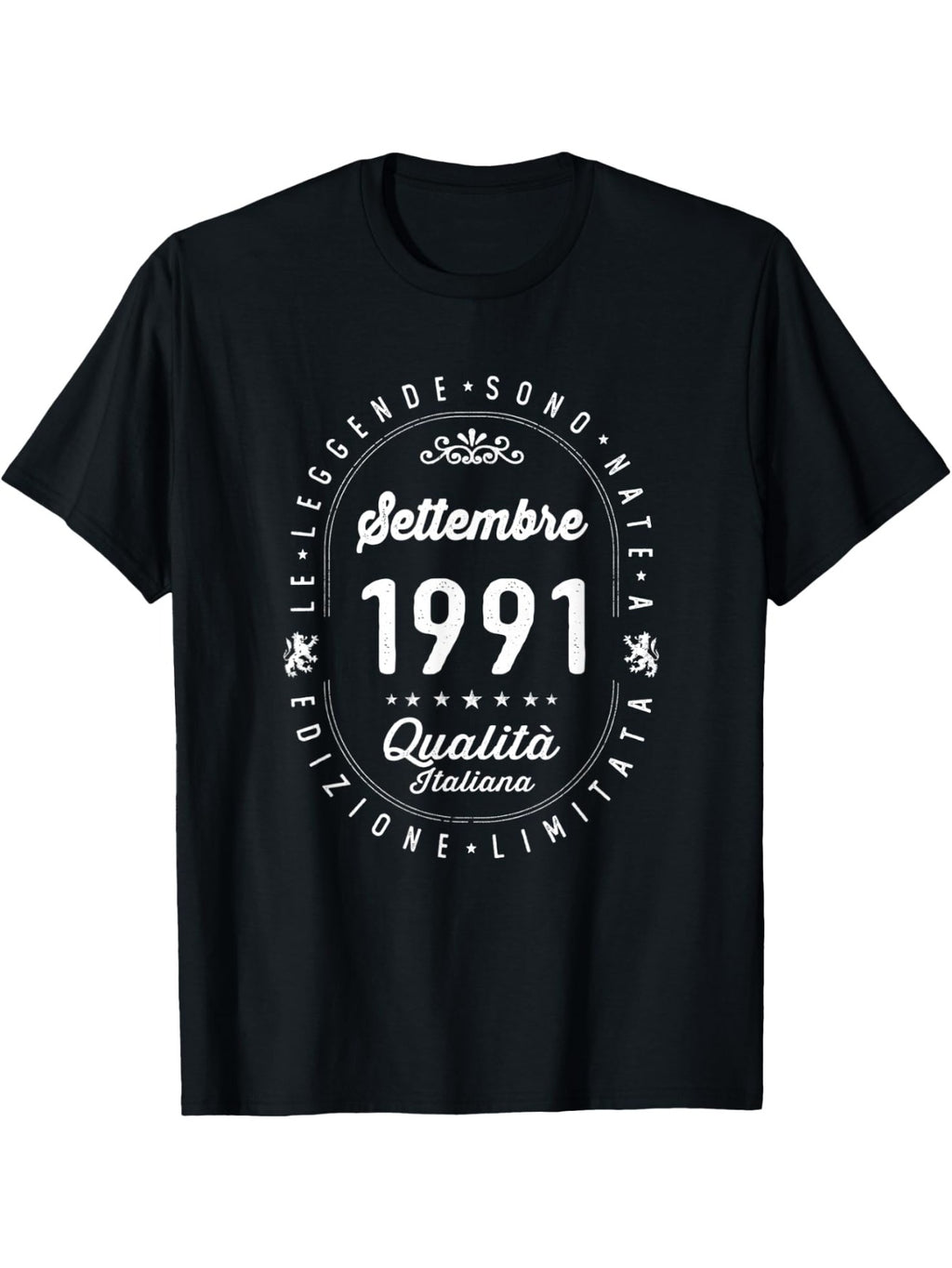 Legends Born In September 1991 31th Birthday 31 Years Old T-Shirt