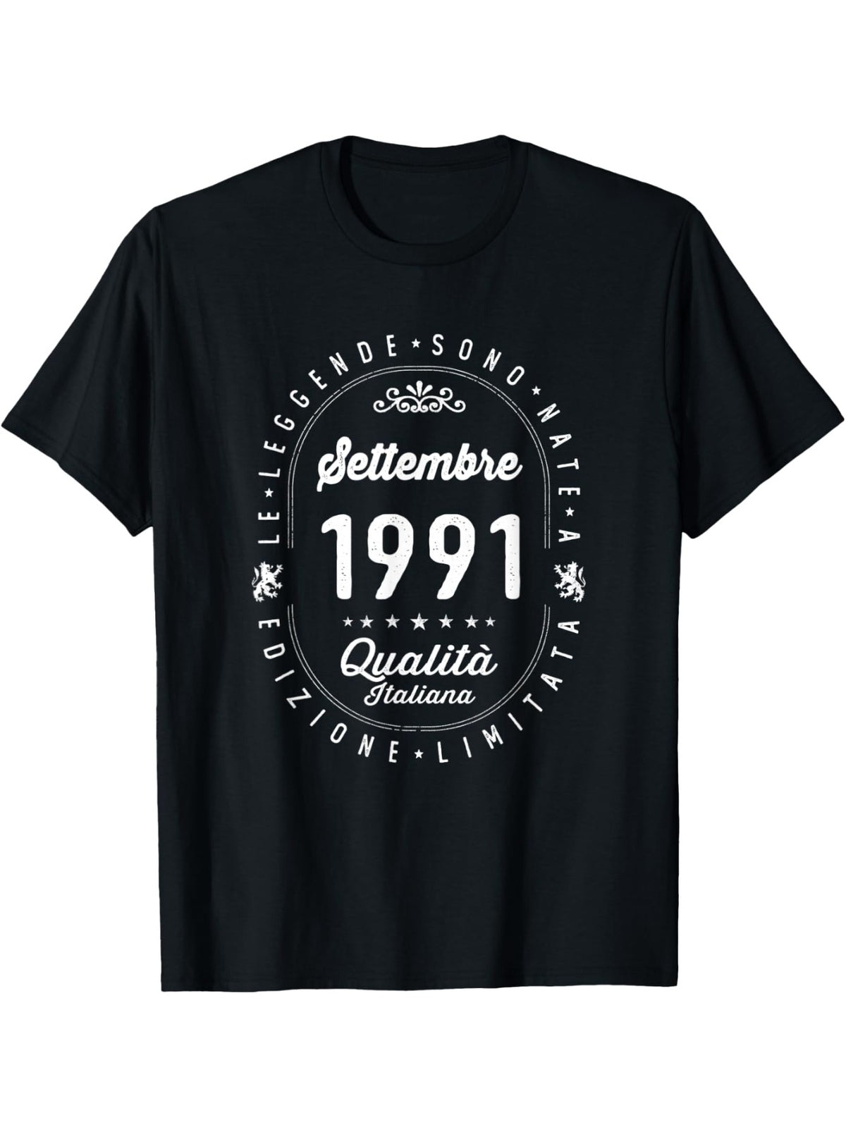Legends Born In September 1991 31th Birthday 31 Years Old T-Shirt