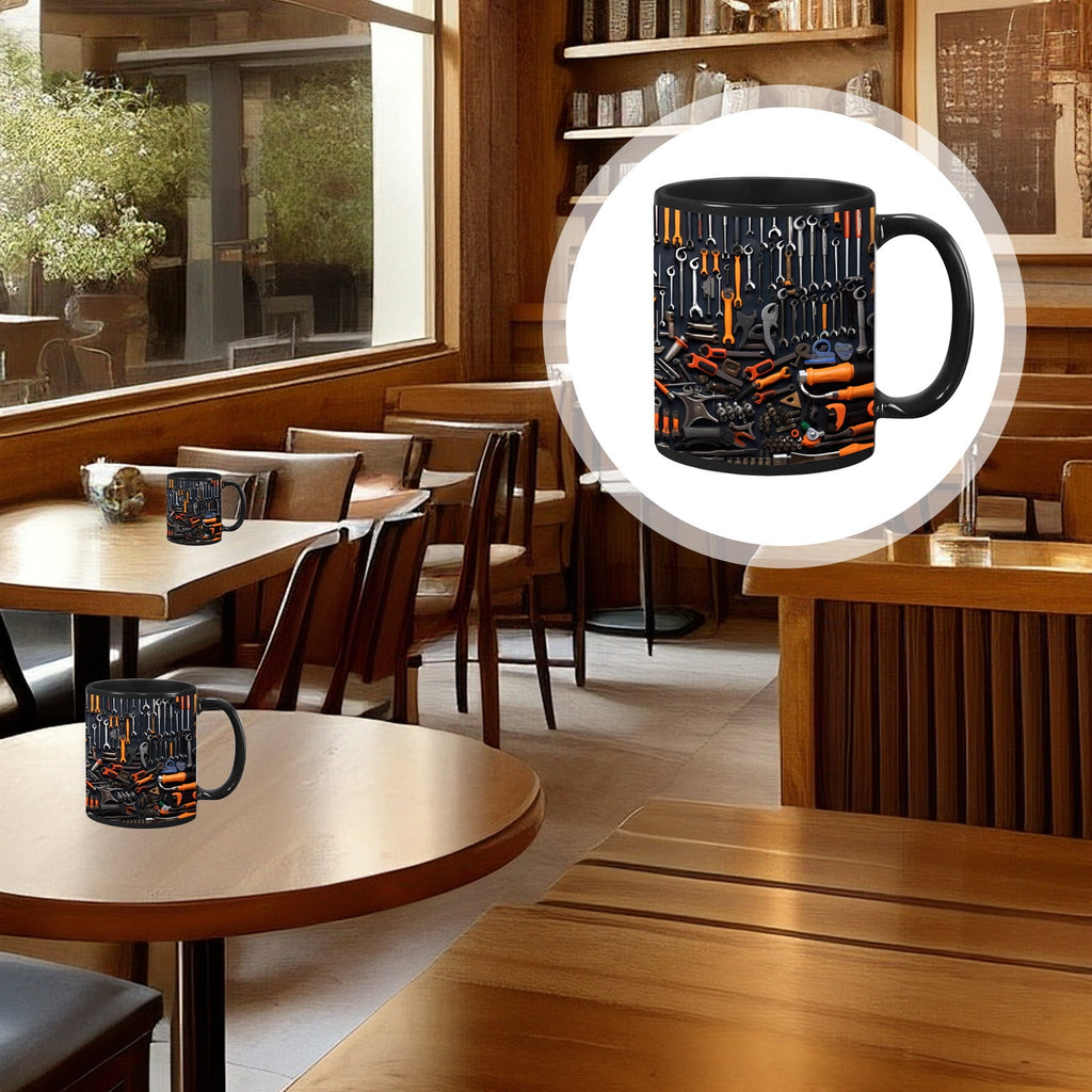 Yooshoverk Mug 3D Mechanic Toolbox Design Solving Creative Gift Coffee Water Cup