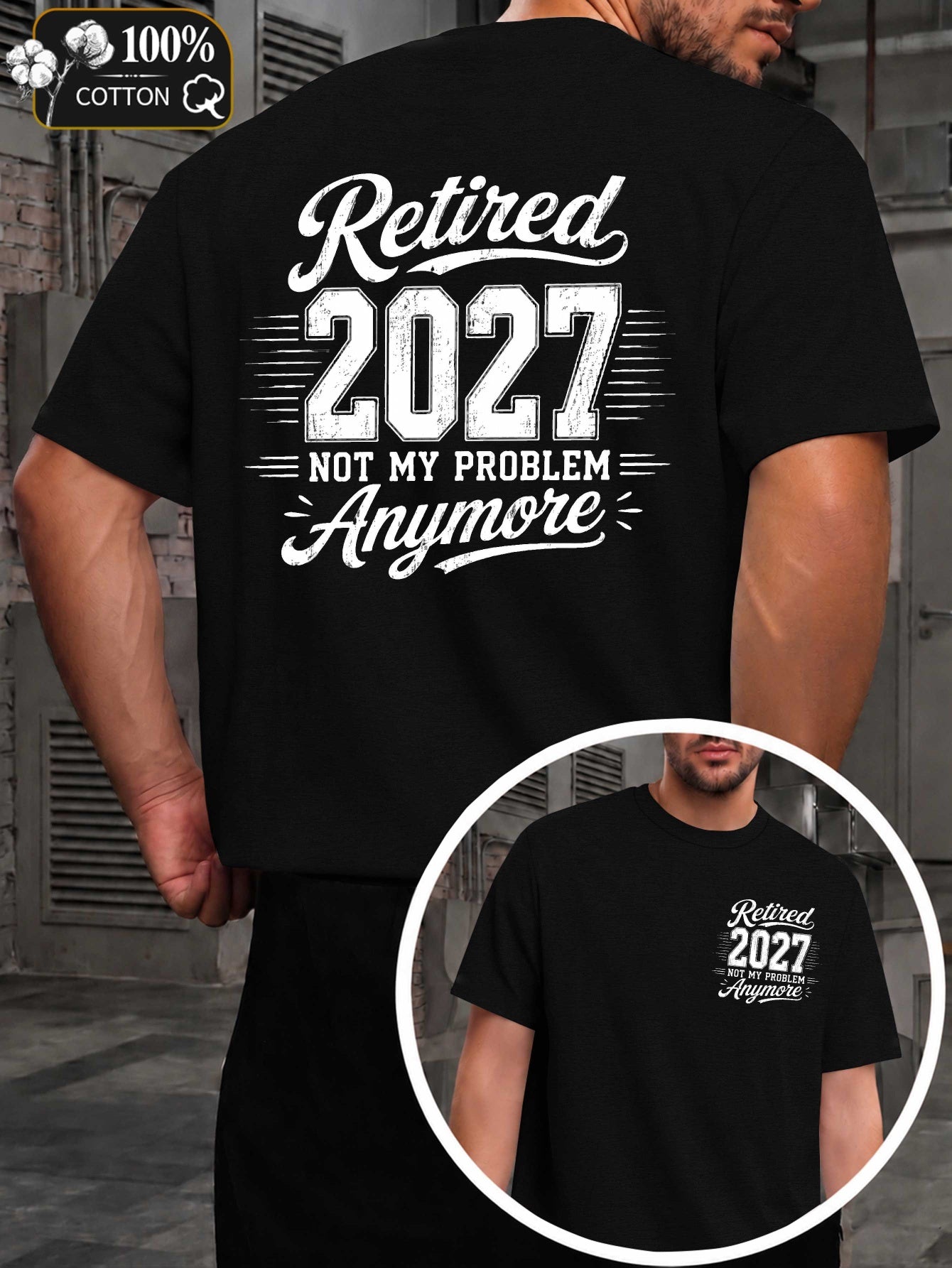 Not My Problem Anymore Men'S T-Shirts with Markings