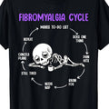 Men's & Women's Fibromyalgia Awareness Chronic Brain Fog Fibro Fog Warriors Unisex 100% T-Shirt, Soft, All Season Casual Streetwear Essential, All-Match All Season Style, Affordable Daily Wear & Perfect Christmas Gift for Fans And Friends - 220g
