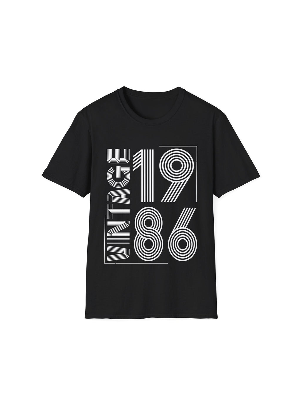 Classic 1986 T-Shirts for Men Featuring a Humorous Design, Perfect for Celebrating a 1986 Birthday. This Breathable Short-Sleeve Casual Shirt Is Ideal for The Gym, Travel, Beach Outings, And Workout Sessions