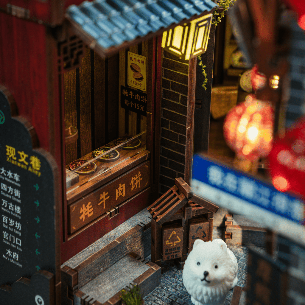 Lijiang Ancient Town Book Nook Kit