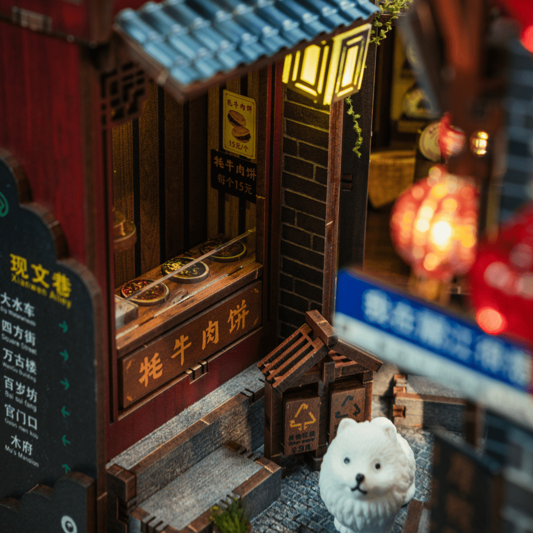 Lijiang Ancient Town Book Nook Kit