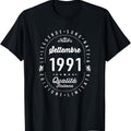 Legends Born In September 1991 31th Birthday 31 Years Old T-Shirt