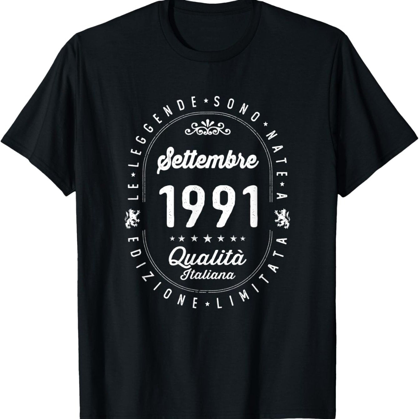 Legends Born In September 1991 31th Birthday 31 Years Old T-Shirt
