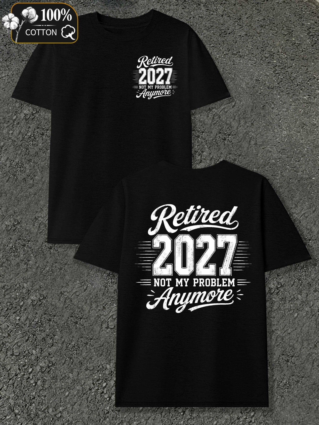 Not My Problem Anymore Men'S T-Shirts with Markings