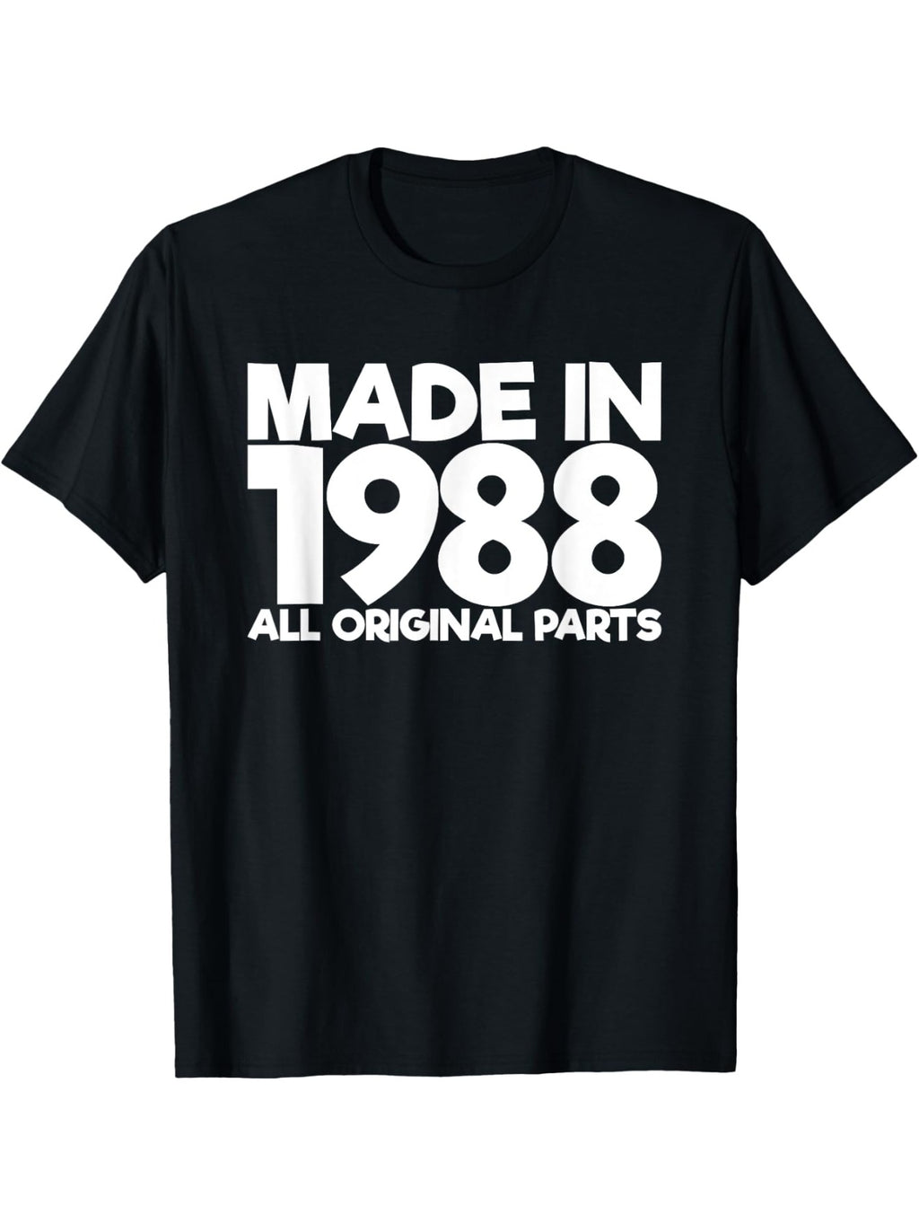 33 Years Old Made In 1988 Funny 33th Birthday T-Shirt
