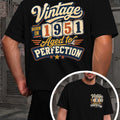 Born in 1951 Perfectly Aged Men'S T-Shirts with Markings