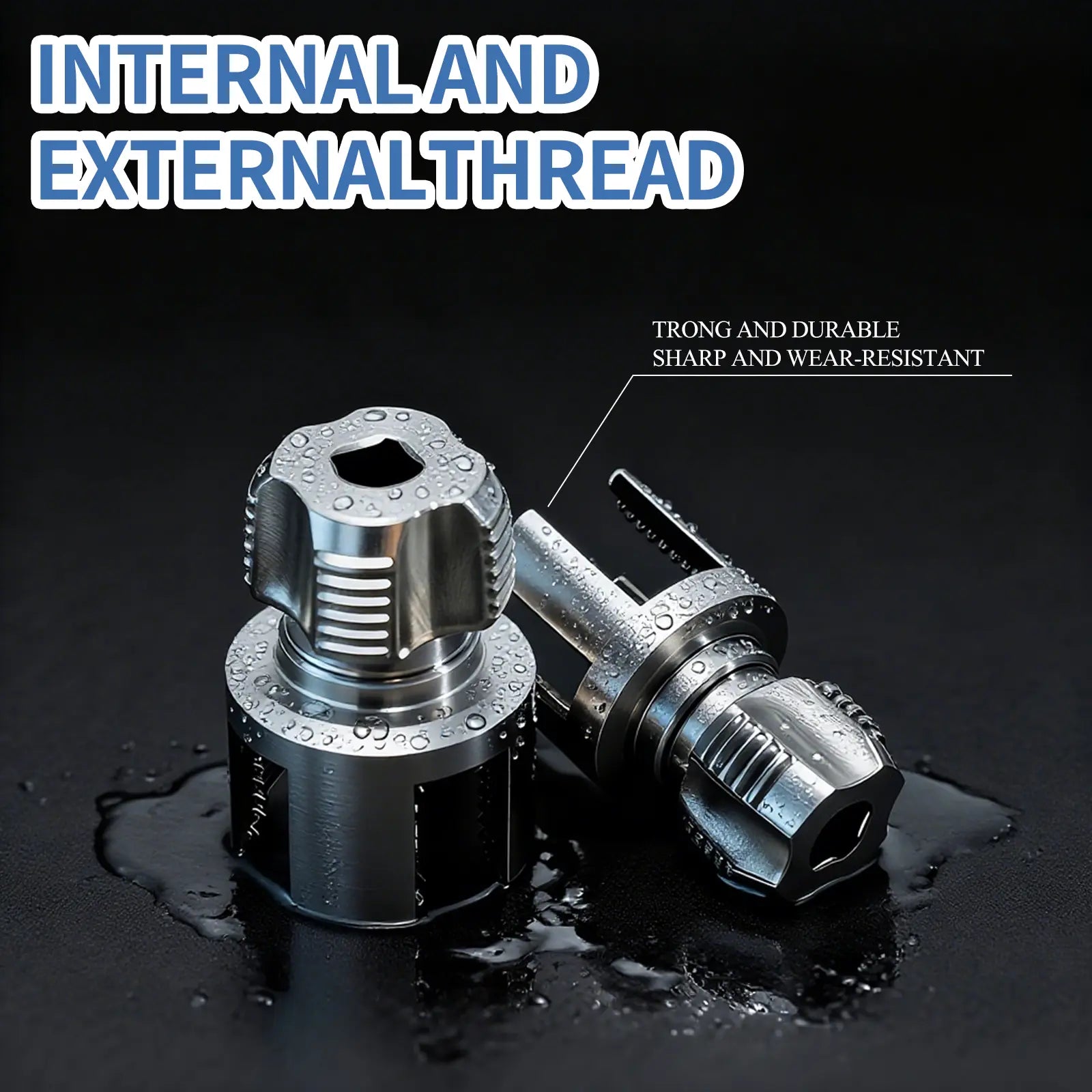 Pipe Tapping and Threading Tool Dual-Specification Compatible