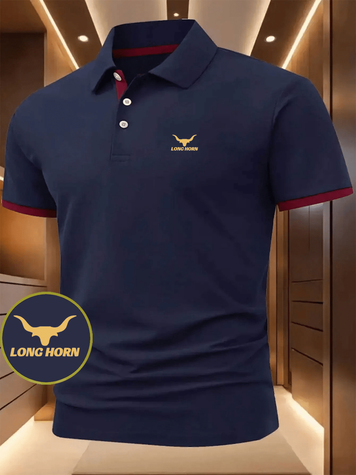 Classic Print Polo Shirts Are Popular This Summer, Featuring Short Sleeves And a Casual Collar, Perfect for Outdoor Vacations And Various Occasions