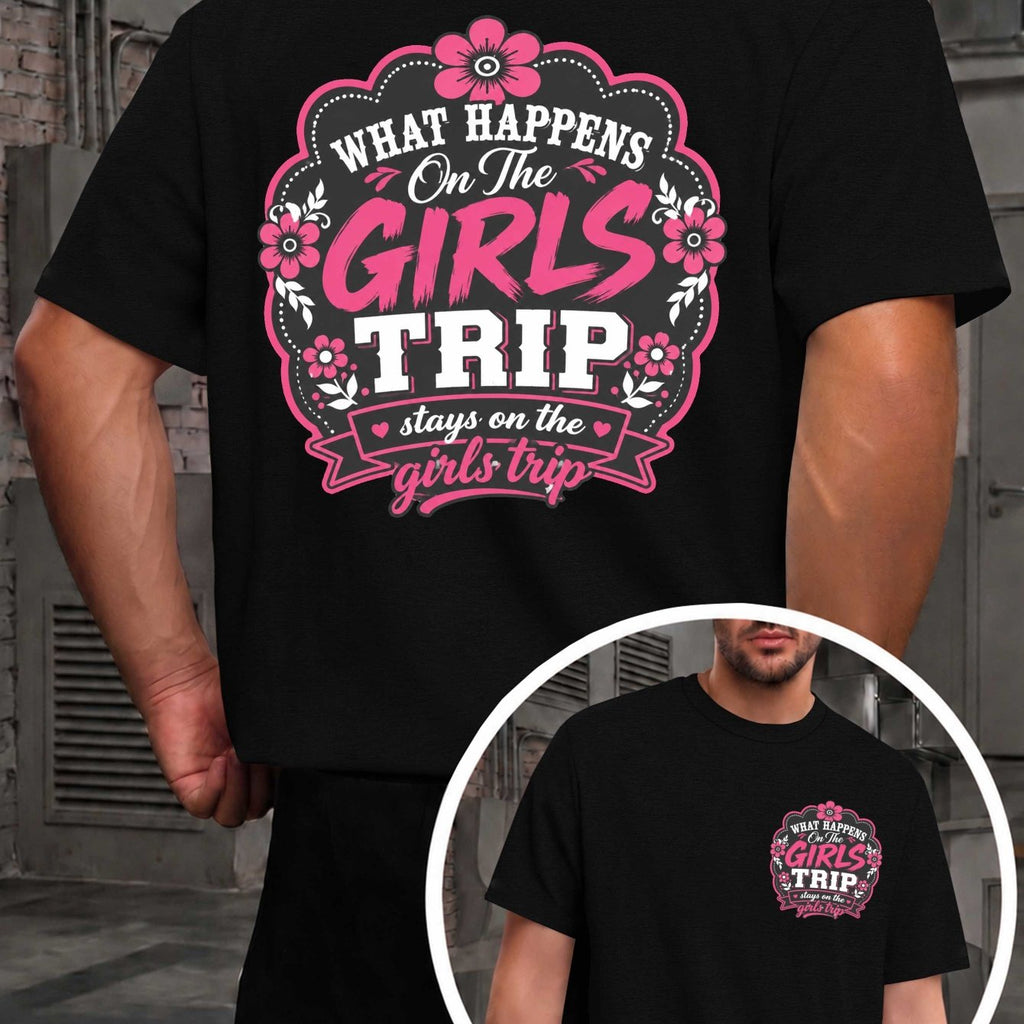 Girls' Secret Trip Men'S T-Shirts with Markings