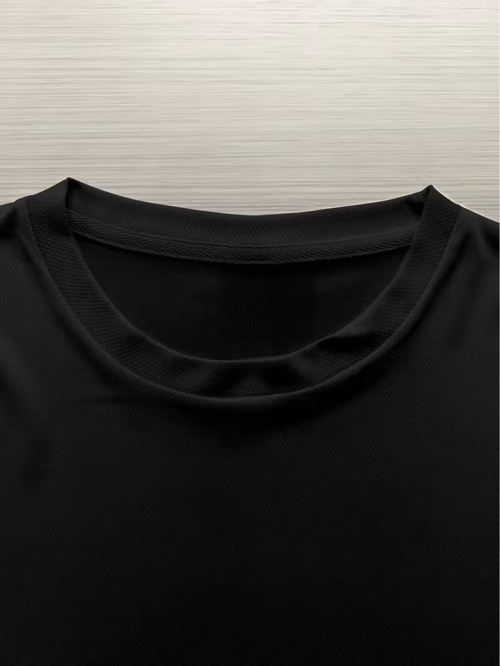 Men's Heavyweight T-Shirt - Soft Breathable Crew Neck Short Sleeve, Suitable for Casual & Formal Wear, Machine Washable Regular Fit Dual-Use Top with Dignity Graphic Lettering, Versatile for & Casual Attire (Black\u002FWhite)