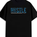 Hustle Harder Tee funny humor plain t-shirts mens 180G 100% Cotton black Hip-hop street style Casual Attire, suitable for the office, dates, and going out Hip-hop streetwear husband funny humor Christmas gifts