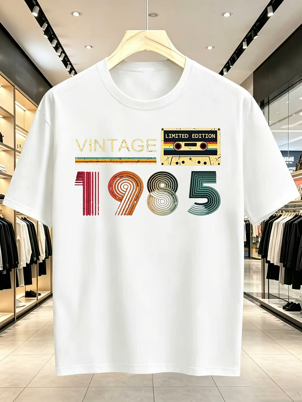 Retro 1985 T-Shirts for Men Perfect Gifts for a 40Th Birthday Suitable for Dads Father'S Day Or As Birthday Presents for Husbands And
