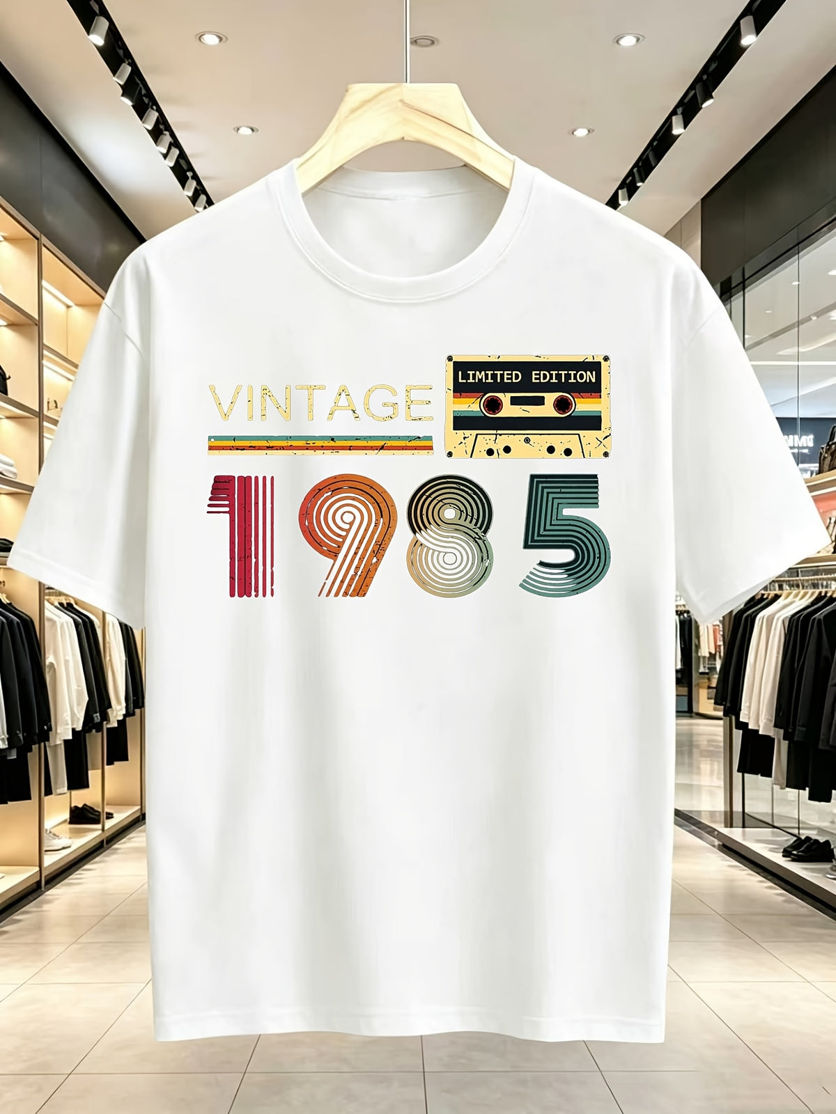 Retro 1985 T-Shirts for Men Perfect Gifts for a 40Th Birthday Suitable for Dads Father'S Day Or As Birthday Presents for Husbands And