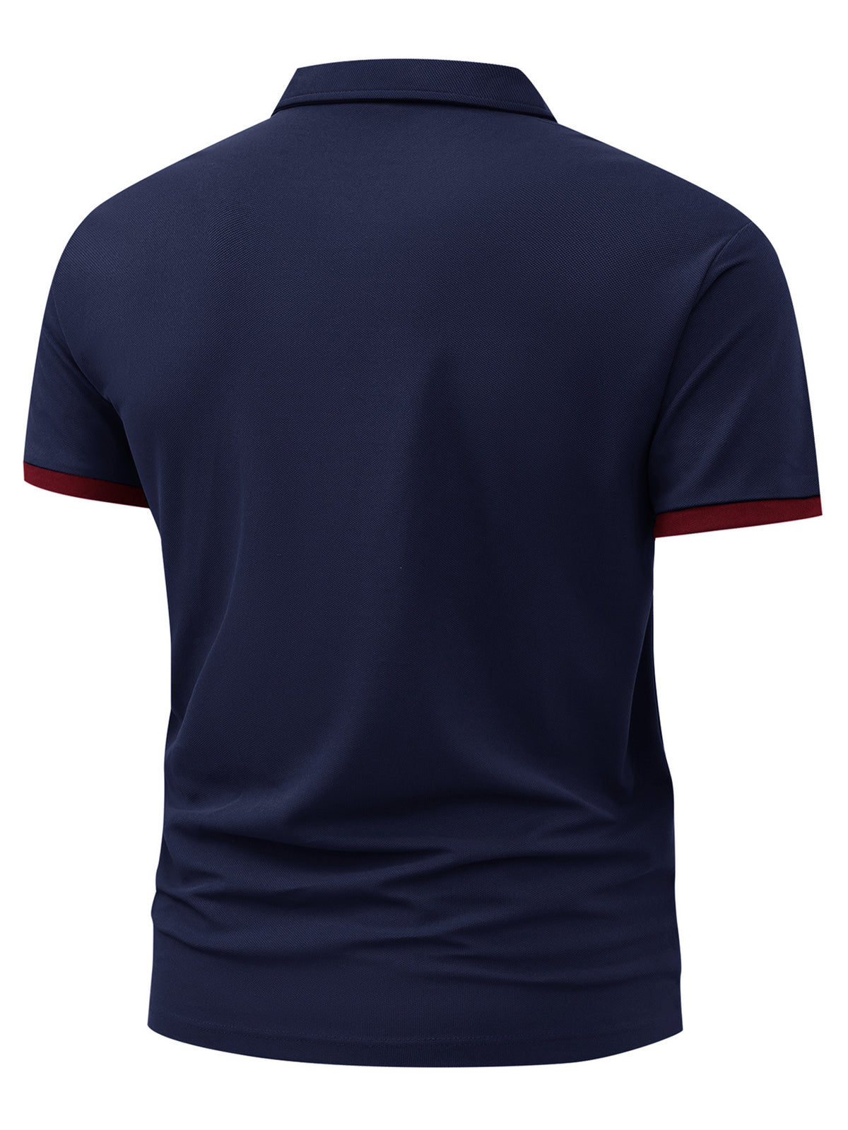 A Men's Unique and Creative Skull-themed Fashion Design Logo Print Polo Shirt, Suitable for All Seasons. The Regular Fit Blends European and American Fashion Styles, Showcasing a Casual and Simple Look, Perfect for Both Formal Occasions and Daily