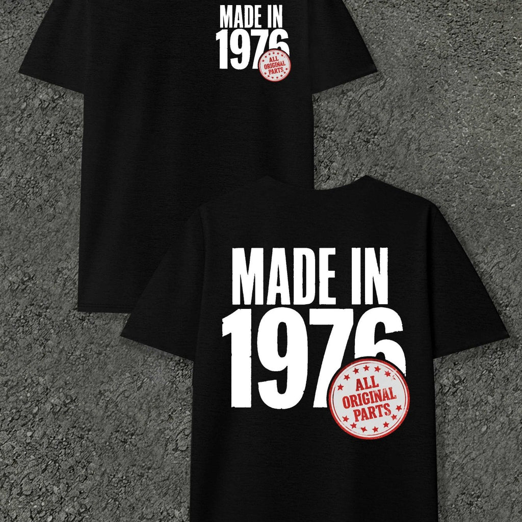 In 1976 Men's T-shirts with Markings