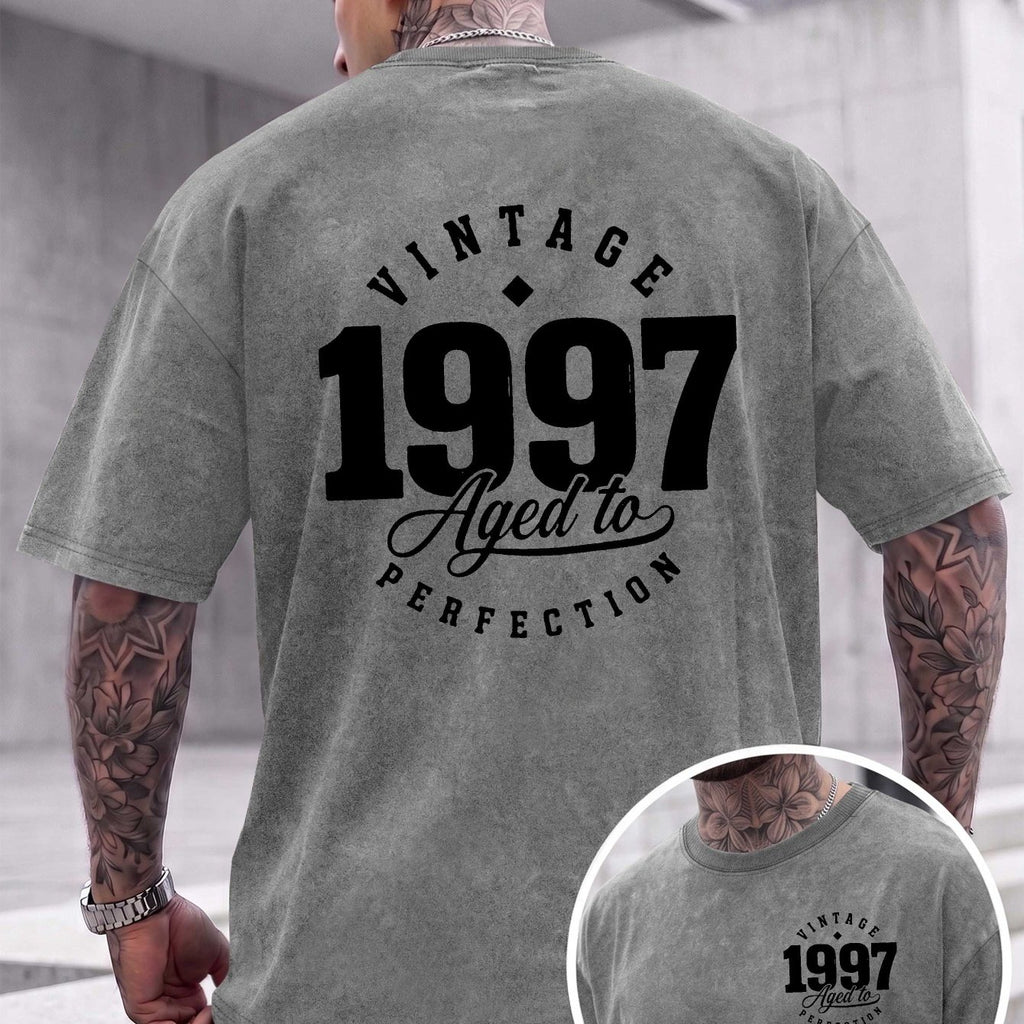 1997 Vintage Year Perfection Men'S Washed T-Shirt
