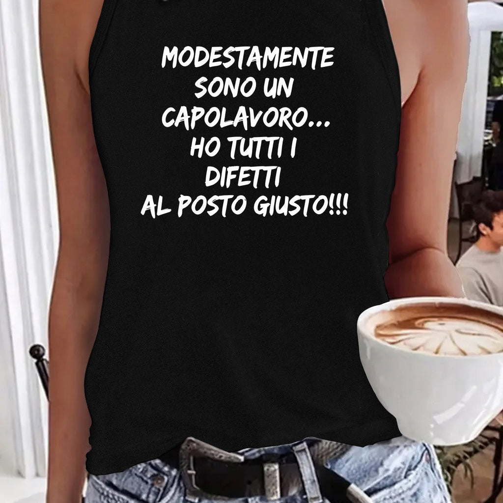 Women's Italian Phrase -Shirt - \