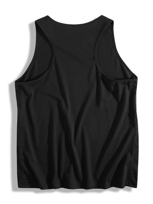 Bold Graphic Tank Top Summer Casual Sleeveless Tee with Colorful Text Print Stop Asking Why I'm Crazy I Don't Ask Why You're Stupid - Soft, Breathable for Daily Wear and Cafe Outings