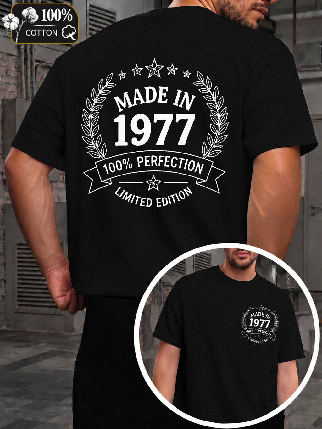 In Perfection Men'S T-Shirts with Markings