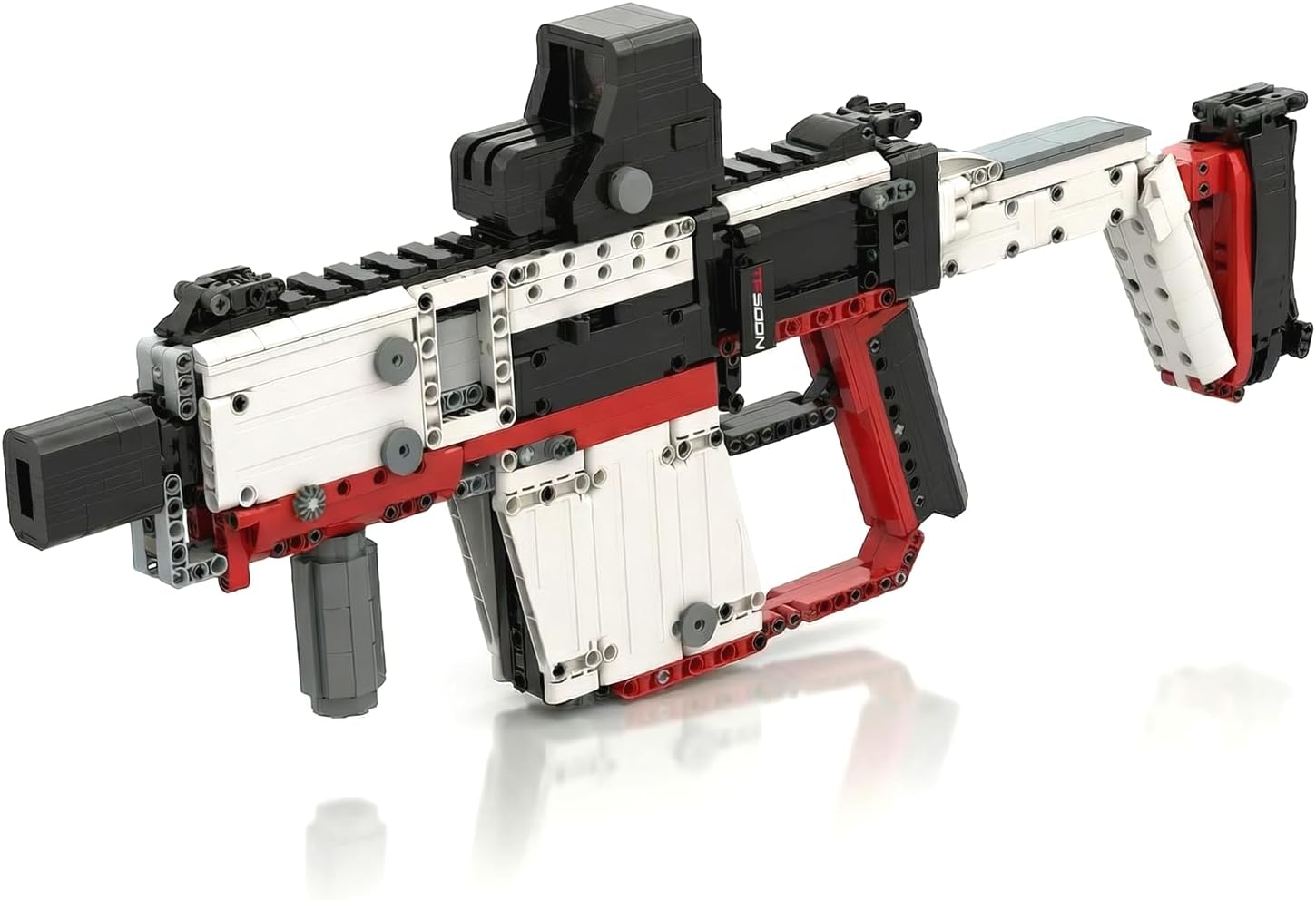 Sosuy Building Block Gun Sets, DIY Shootable Rifle Model Guns Army Toys for Adult Teen Boys, Birthday for Men Kids Age 8+, Realistic Bricks Collection for Military Fan 1321PCS