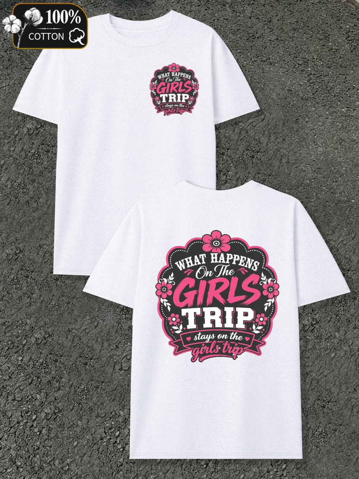 Girls' Secret Trip Men'S T-Shirts with Markings