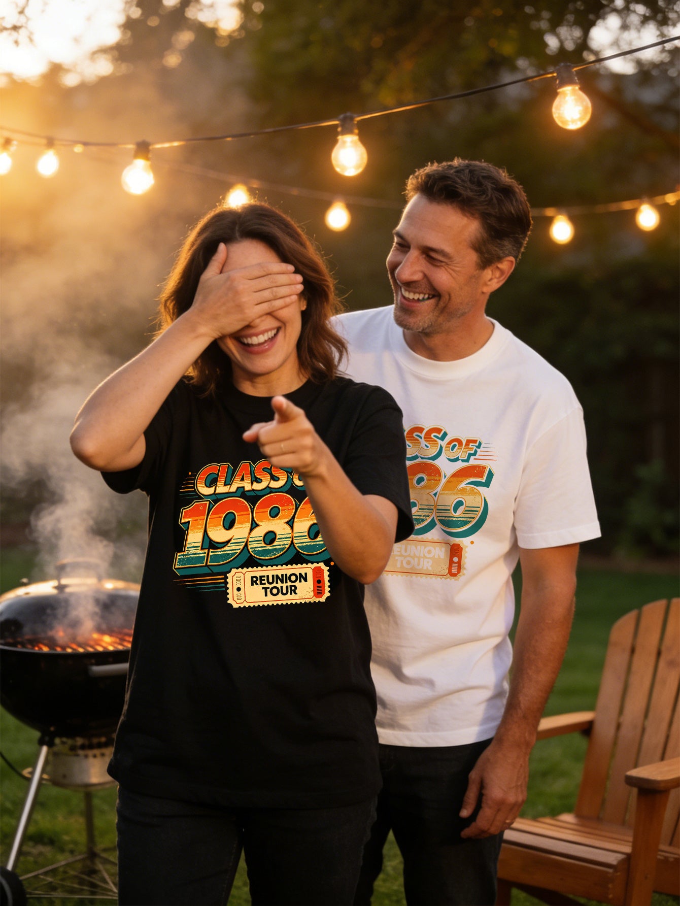 Class of 1986 T-Shirt, Reunion Tour Retro Concert Ticket Tee, Vintage High School Reunion Shirt for Gen X, 1986 Graduation Nostalgic Group Apparel for Seniors
