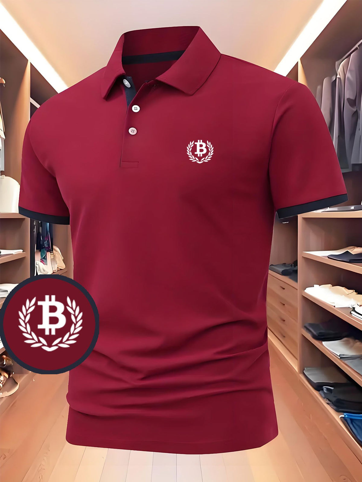 Men'S Fashion Casual Polo Shirt Classic Geometric Print Pattern Shirt Upgraded Fabric Soft And Comfortable Lapel Color Matching Details Golf Sports Tennis Shirt Summer Daily Sports Short Sleeve Top