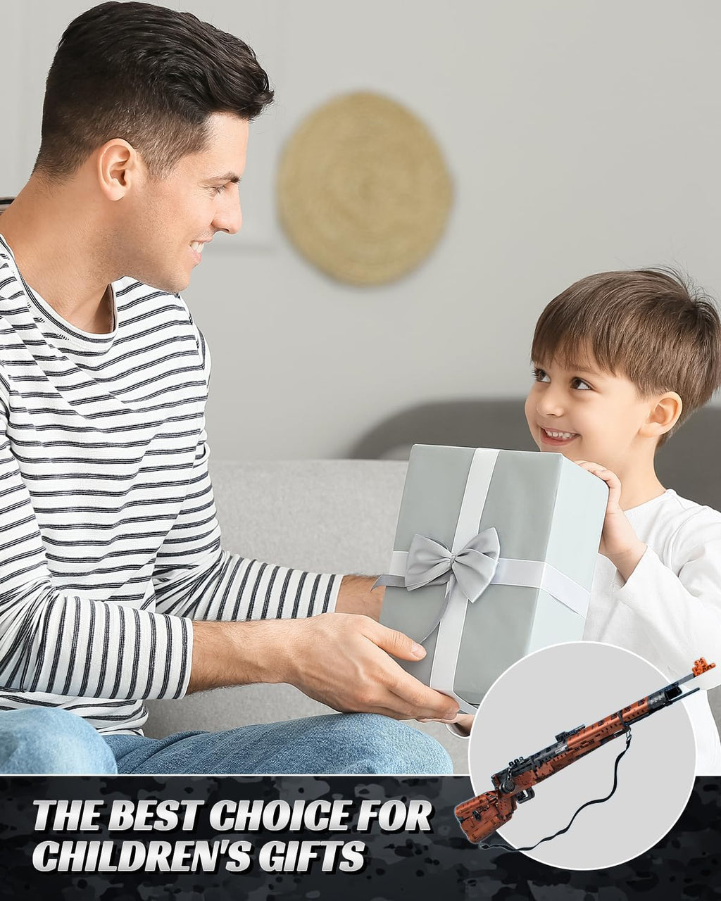 1:1 98K Building Blocks Sets - 1206 PCS Model Collection Toy Building Bricks Set - Simulation Militarily Toy Lovers for Kids and Adults Gift