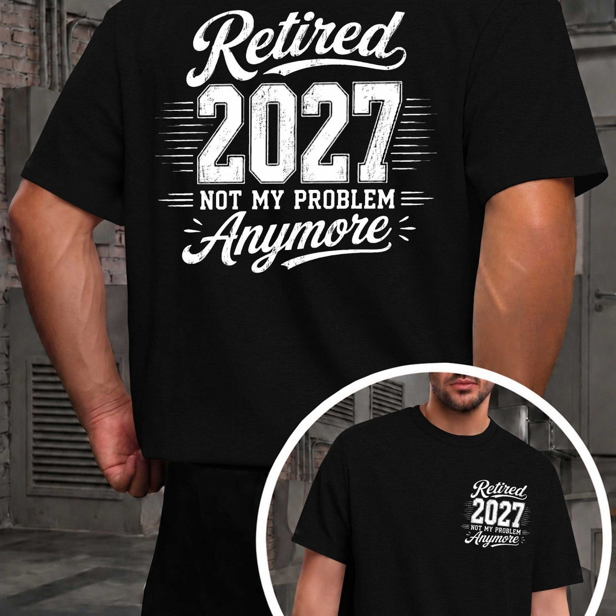 Not My Problem Anymore Men'S T-Shirts with Markings