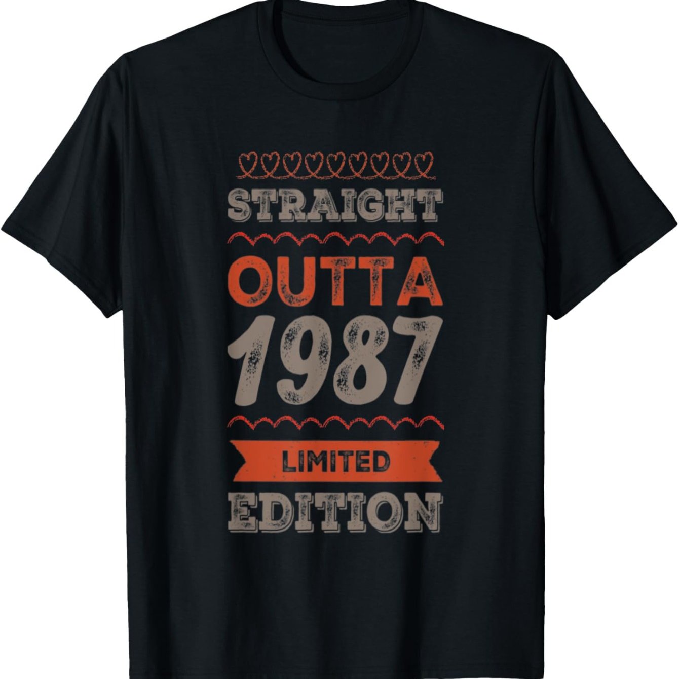 STRAIGHT OUTTA 1987 - LIMITED EDITION - MY 34TH BIRTHDAY T-Shirt