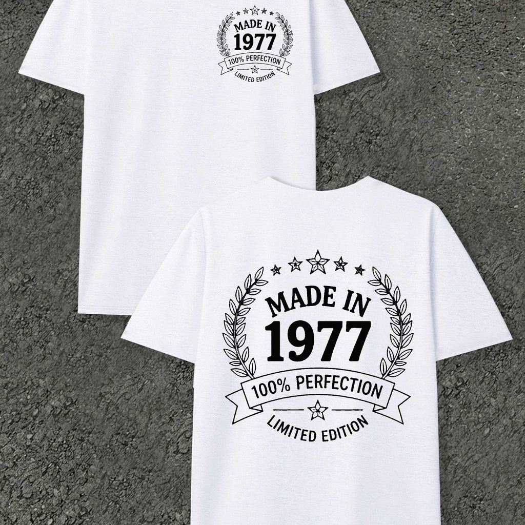 In Perfection Men'S T-Shirts with Markings