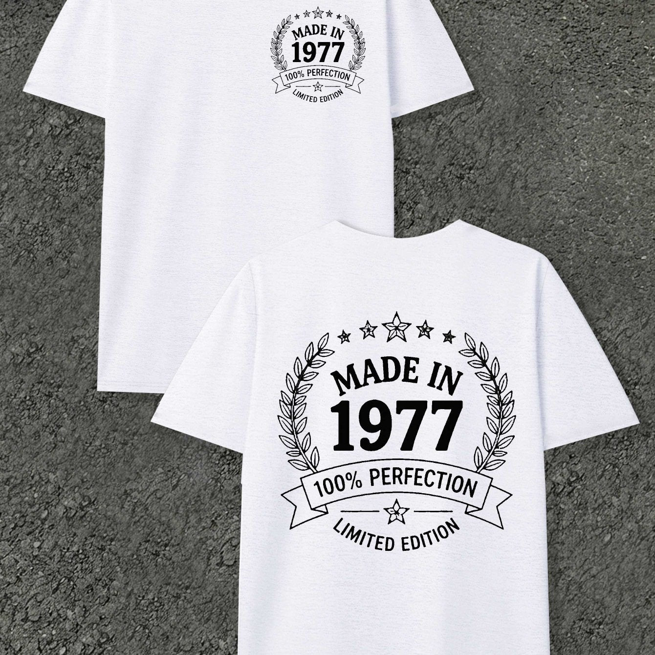 In Perfection Men'S T-Shirts with Markings