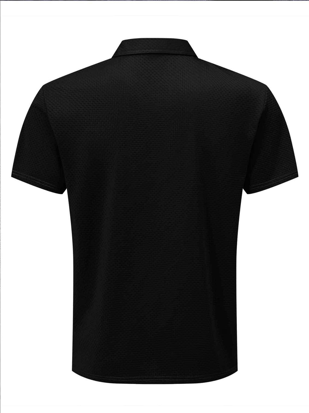 High-quality Men's Casual Polo Shirt with Strawberry Pattern Print, Sweat-wicking and Quick-drying Short-sleeve Top. Combines the Style of a T-shirt, Ideal for Gifting, Suitable for Both Business and Casual Wear