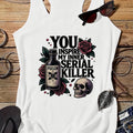 Poison, Rose Print Women'S Fashion Printed Round Neck Tank Top PB-211