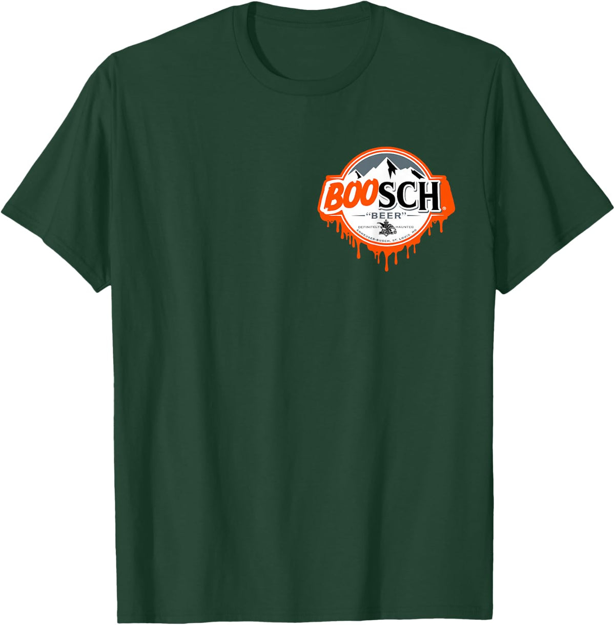 Boo SCH Ghost Halloween Beer Funny Drinking Spooky Costume T-Shirt