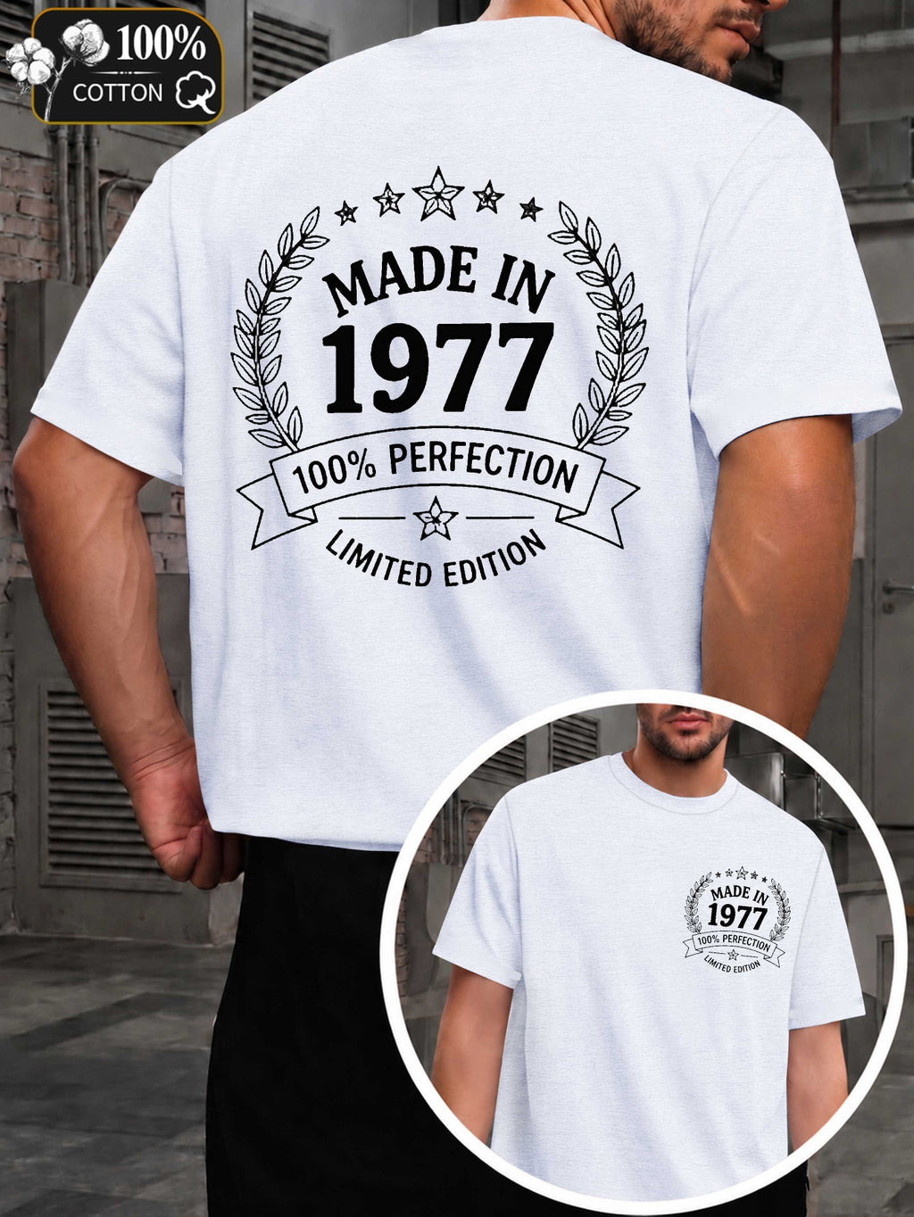 In Perfection Men'S T-Shirts with Markings